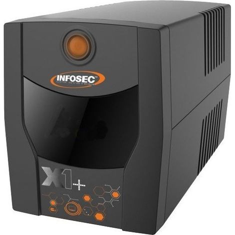 Alimentation de secours Infosec UPS X1+ 1000 1 000 VA, 500 W, 2 prises FR/Schuko (1/4)