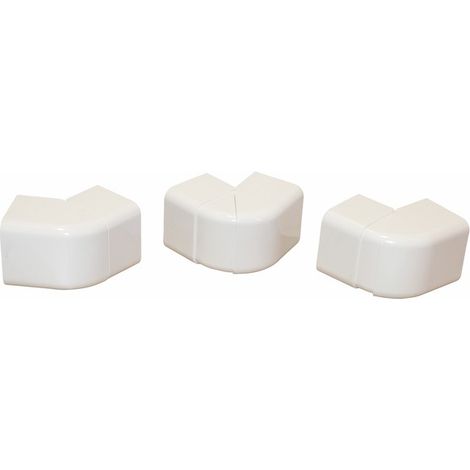 Angle extérieur réglable 80x60 blanc pur 9010- DIFF - 807705  - (X6) (1/2)
