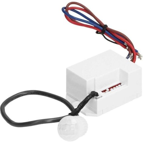 Mini 120°/360° Motion Detector with Dusk Sensor and Timer. Works with 1W LED. (1/4)