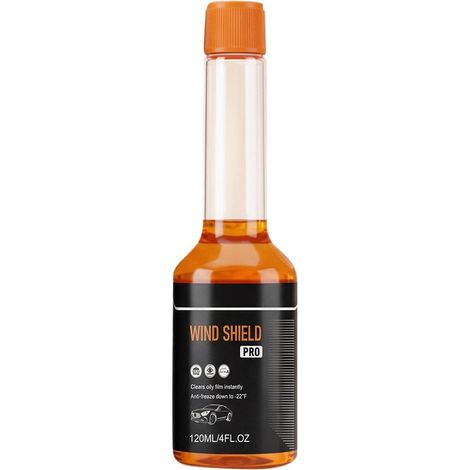 Anti-film d'huile pare-brise 120 ml Solution Nettoyante Pour Vitres Liquide nettoyant pour pare-brise Pour Conducteur Camion SUV Berline Trajet Parking