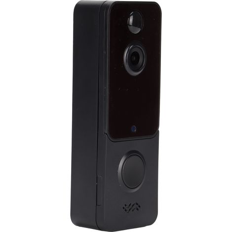 Sonnette Vidéo Sans Fil HD 1080P avec Interphone Intelligent WiFi pour Sécurité Domestique Extérieure