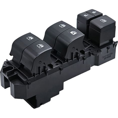 84820-52340 Interrupteur à bouton de lève-vitre de voiture, convient aux modèles Toyota Sienna MVP 2015-2020, contrôle la montée et la descente des vitres électriques, facile à utiliser.