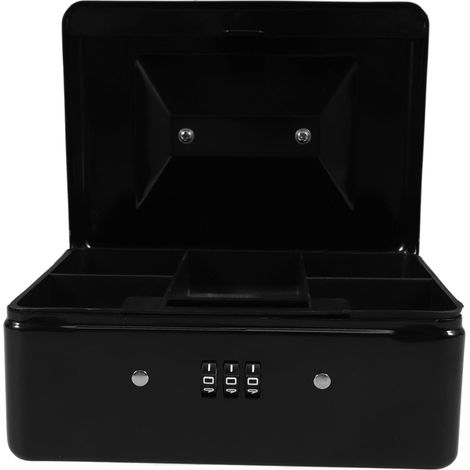 Coffre Rangement Portable en Acier avec Design Moderne et Grande Capacité pour Documents et Objets à Usage Bureau et Maison (1/5)