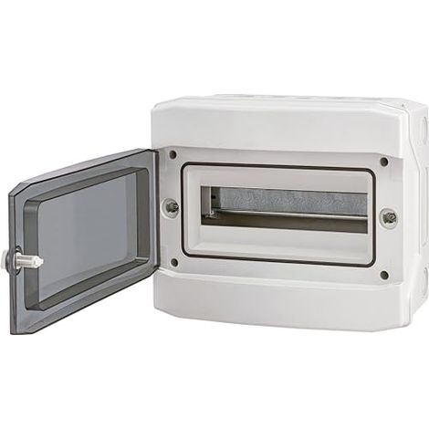 BOÎTE À FUSIBLES EN SAILLIE IP65 - RÉPARTITEUR ROBUSTE POUR PIÈCES HUMIDES - ÉTANCHE ET ANTI-POUSSIÈRE - ARMOIRE ÉLECTRIQUE - AC