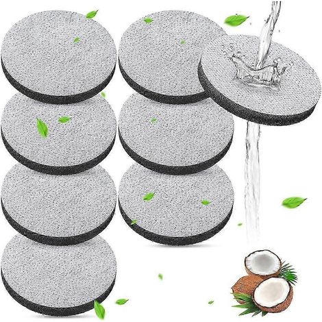 Lot de 8 filtres à eau à disque micro-type pour bouteilles et carafes filtrantes Brita Fill & Go, Water Filte Edition 527 (1/4)