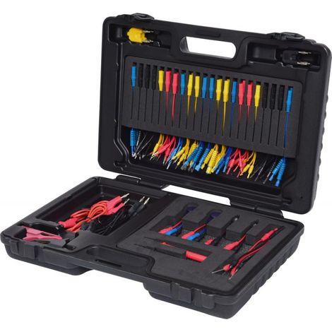 KS Tools  12/24V Master Diagnose Prüf- und Mess-Kabel-Satz, 92-tlg