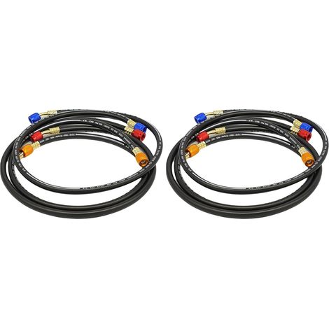 Lot de 6 Tubes Réfrigérant Antidéflagrants Noirs 1,8 M pour R12 (1/5)