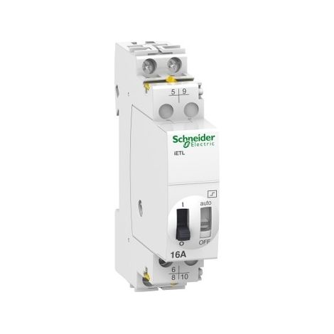Schneider A9C32216 Acti9, iETL remote switch extension 16A 1NO/NF+1NO 48VAC 24VDC 50-60Hz