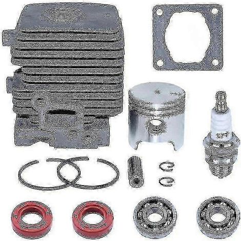 34-mm-Zylinder-Kolben-Satz für Stihl FS38, FS45, FS46, FS55, KM55, HL45, FS45L, FS45C, FS46C, KM55C, KM55R, KM55RC, 41400201202, Ausgabe 0619