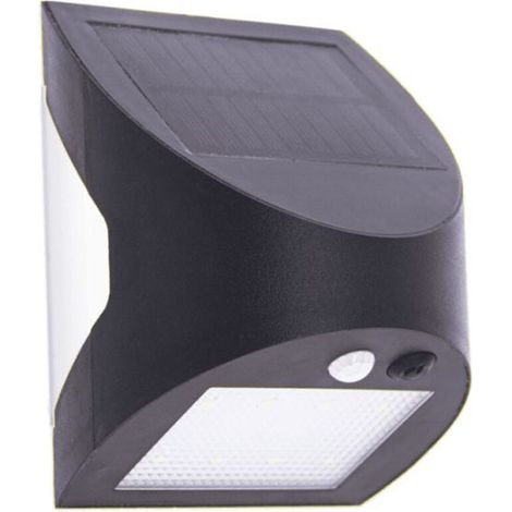 Wandmontierter Hybrid-LED-Lichtpanel mit Solar- und USB-Ladefunktion, 350 lm, IP54, 3 Beleuchtungsmodi, bis zu 10 h Akkulaufzeit – wetterfester Außenbereichsbeleuchtung für Garten, Terrasse, Garage un