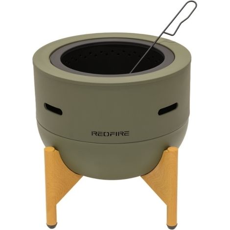 REDFIRE® Pellet Firepit Jubilee M green Feuerschale Feuerkorb Ø 45 cm 210802 (1/5)