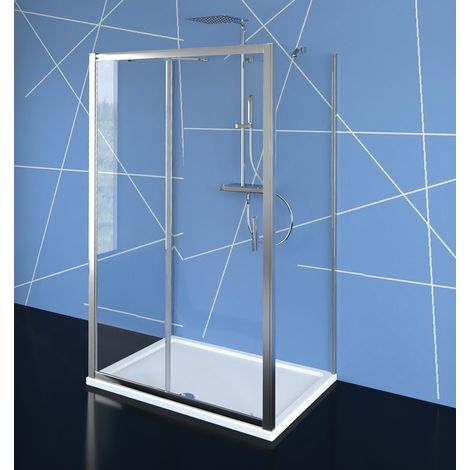 EASY screnn trois côtés 1100x800mm, variante L/R, verre clair (1/5)
