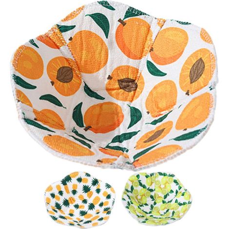 3 pcs micro-ondes bol Cove Cote Hot and Cold Bowls porte-micro-ondes de protection micro-ondes (1/5)