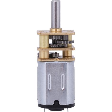 Neuer N20 Gleichstrommotor (3 V, 6 V, 12 V, 50–2000 U/min) mit Untersetzungsgetriebe und Metallgetriebe (1/5)