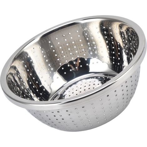 Panier à légumes multifonctionnel antirouille en acier inoxydable, 24 cm, couleur argent. (1/5)