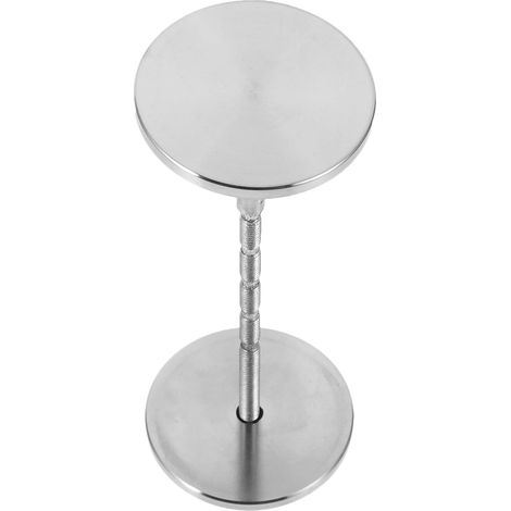 Plaque à Cache Trou en Acier Inoxydable de Serrure Argenté Résistance L'usure et Protection Antivol Sécurisée pour Porte D'entrée (1/5)