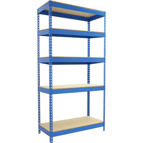 Simonrack Bricoforte Scaffale Blu Robusto 5 Livelli (1/3)