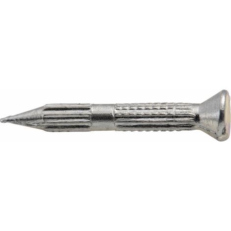Pointe béton striée tête fraisée Viswood 3,5x30 mm (Boite de 80g)