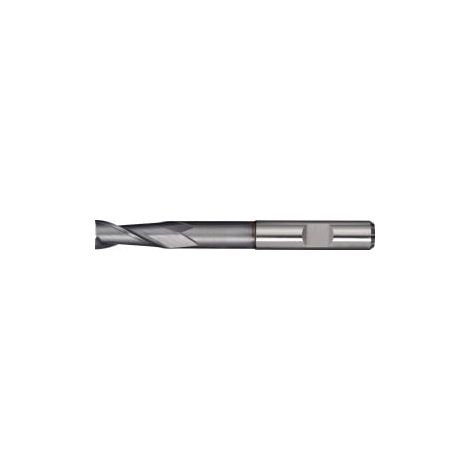 Fresa  de  ranurar  tipo  N  D.8mm  HSS-Co8  TiCN  Weldon  Z.2  largo  TECWERK (1/2)