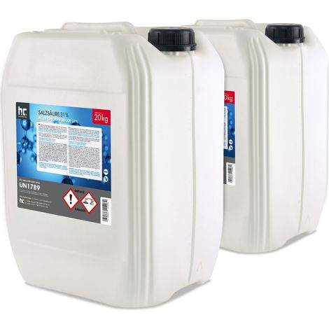 2x 20 kg Salzsäure 29-32%