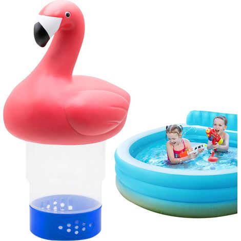 Distributeur tablette piscine support flottant chlore dispositif réglable spa accessoire entretien eau compact outil piscine arrière (1/5)