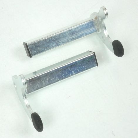 Paire de support pour diabolo de roue arrière Brazoline pour moto (1/3)