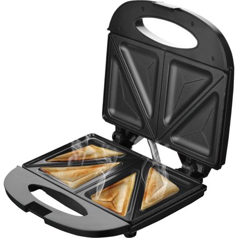 Appareil à sandwichs multifonctions de style européen RAF, chauffant double face, pour petit-déjeuner, toasts et gaufres. (1/5)
