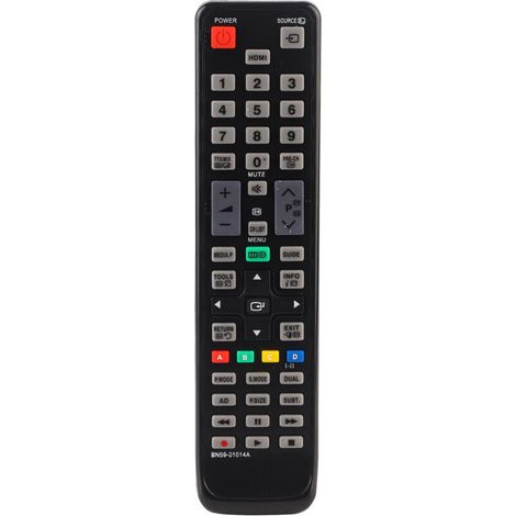 TV remote control, long-distance replacement for stable-performance televisions, convenient menu navigation for LCD, plasma, and HDTV televisions (1/5)
