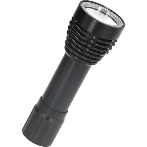 Lampe de plongée professionnelle 100m étanche IPX8, torche subaquatique haute puissance L2 pour exploration sous-marine (1/5)