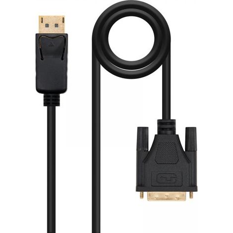 Adattatore DisplayPort a DVI NANOCABLE 10.15.4501 1 m Nero (1/4)