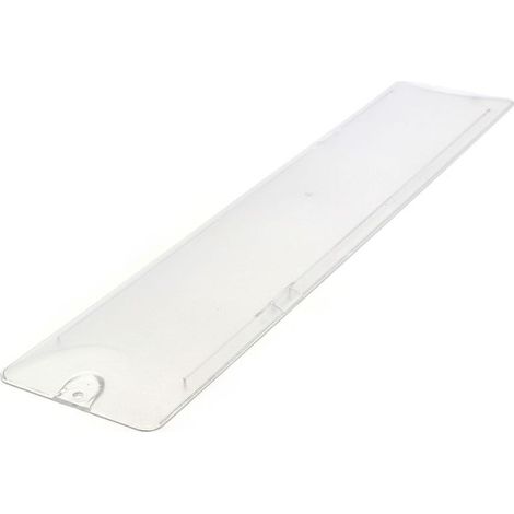 Cache de lampe 32,5cm x 6,5cm pour hotte FAGOR BRANDT – Pièce détachée – Verre trempé – Résistant à la chaleur – Broan (1/5)