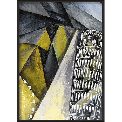 Póster con foto enmarcada 53x73 cm Pisa P1082 (1/4)