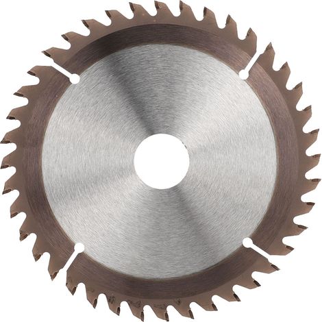 Lame de scie circulaire en acier rapide de 15 cm (6 po) pour le travail du bois, polyvalente, 15 cm (6 po) x 2,2 mm x 25,4 mm x 40 dents