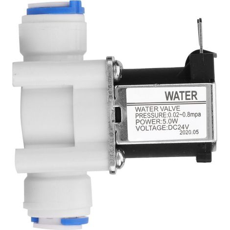 Électrovanne 24 V haute stabilité et sécurité, à large application pratique pour purificateurs d'eau