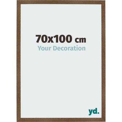 yd. - Cadre photo 70x100 - Chene Rustique - MDF - Bologna