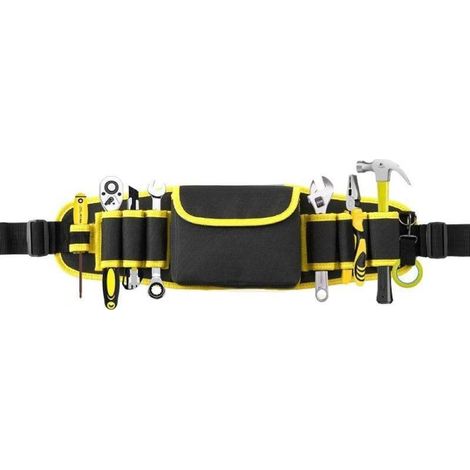 CYRILL – Sacoche à Outils Professionnelle , Réglable Porte-Outil Sac de Ceinture , Sac à outils Sacoche , Ceinture à Outil d'électricien , Pochette à Outils Organisateur , Sac de Ceinture de Jardin(Ja (1/5)