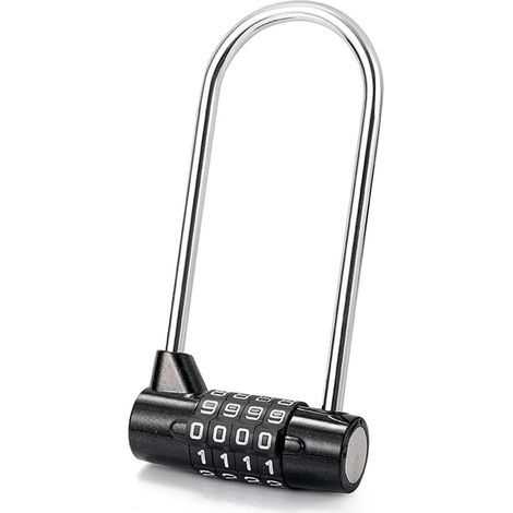 Master Lock Combination Padlock, Digital Password Padlock, 4-Digit Combination Lock for Gymnasiums, Schools, Work Lockers, Fences, Hasps, Sheds, Toolboxes (1/5)