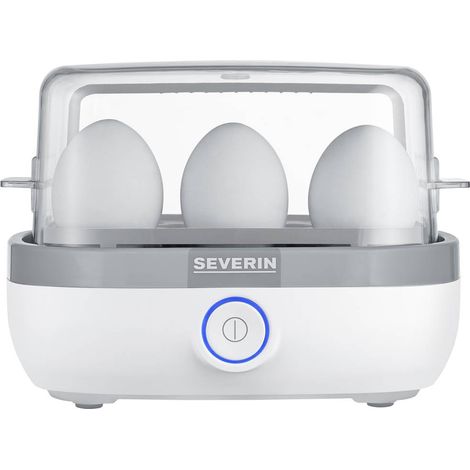 Severin EK3164 Cuocitore di uova bianco grigio 420W 6 uova