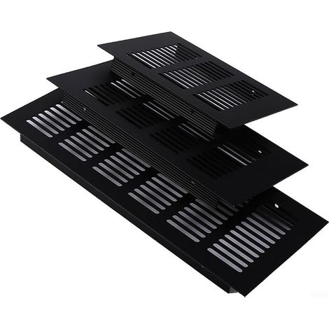 Aluminum Rectangular Ventilation Cover, for Cabinets and Computer Desks, Material (150X250MM) (1/5)