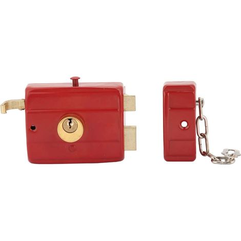 De Porte De Serrure Pêne Dormant Cerrojo Para Puerta Metalica Loquet De Nuit Yale Puertas De Hierro Llavines Exteriores Ensembles Double Cylindre Industriel Il (1/5)