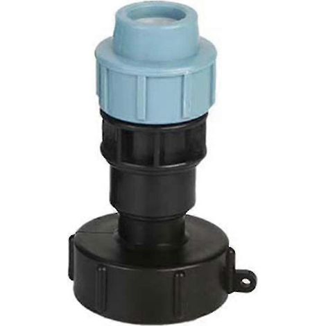 Adaptateur de tuyau d'arrosage pour réservoir IBC, outil de raccordement pour robinetterie, coude de 20 mm (1/2)