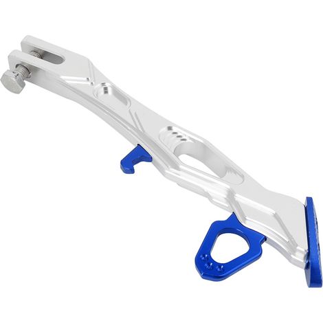 Béquille latérale en alliage d'aluminium pour moto, trépied, support de béquille de stationnement B05026 (bleu) (1/5)