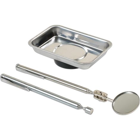 SET DI STRUMENTI DI ISPEZIONE E PIASTRA MAGNETICA - STRUMENTI LASER
