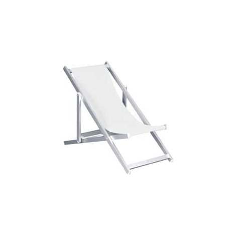 Sdraio in Alluminio Sea 105 CMX57X81H. Vette Cod 6552