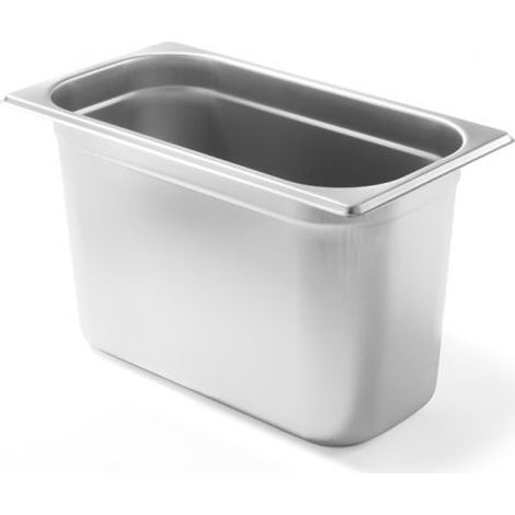 Bac GN 1/3, hauteur 200 mm, inox - Hendi 800454