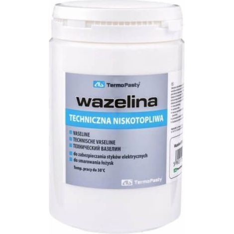Vaselina tecnica a basso punto di fusione NT senza acidi 900 g per guarnizioni in gomma, lubrificazione, ingrassaggio di gomma, plastica, cuoio, per conservazione e protezione dagli agenti atmosferici