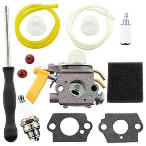 Kit de carburateur pour Ryobi RBC30SESA RBC30SBSA RLT30CESA RLT30SESA RPR3025JA Remplacer ZAMA C1U-H60D Ryobi et Homelite 26cc et 30cc Tondeuse et débroussailleuse (1/5)