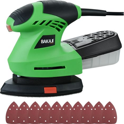 Levigatrice Mouse Orbitale di Precisione 200W Con Aspiratore e Nastro Girevole (1/5)