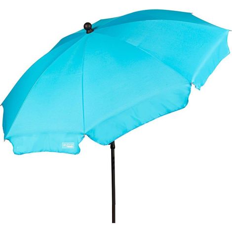 Aktive Ombrellone da Spiaggia Blu 200 cm Ottagonale Inclinabile (1/3)