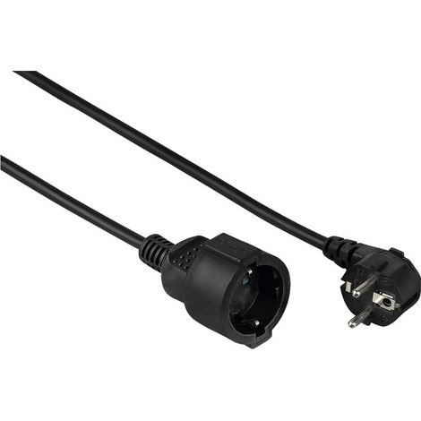 Hama 00047871 alimentation Rallonge noir 10 m H05VV-F 3G 1,5 mm² (1/2)